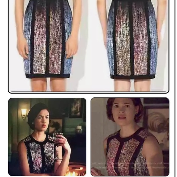 BCBGMaxAzria Multicolor Sleeveless Dress - Picture 6 of 6